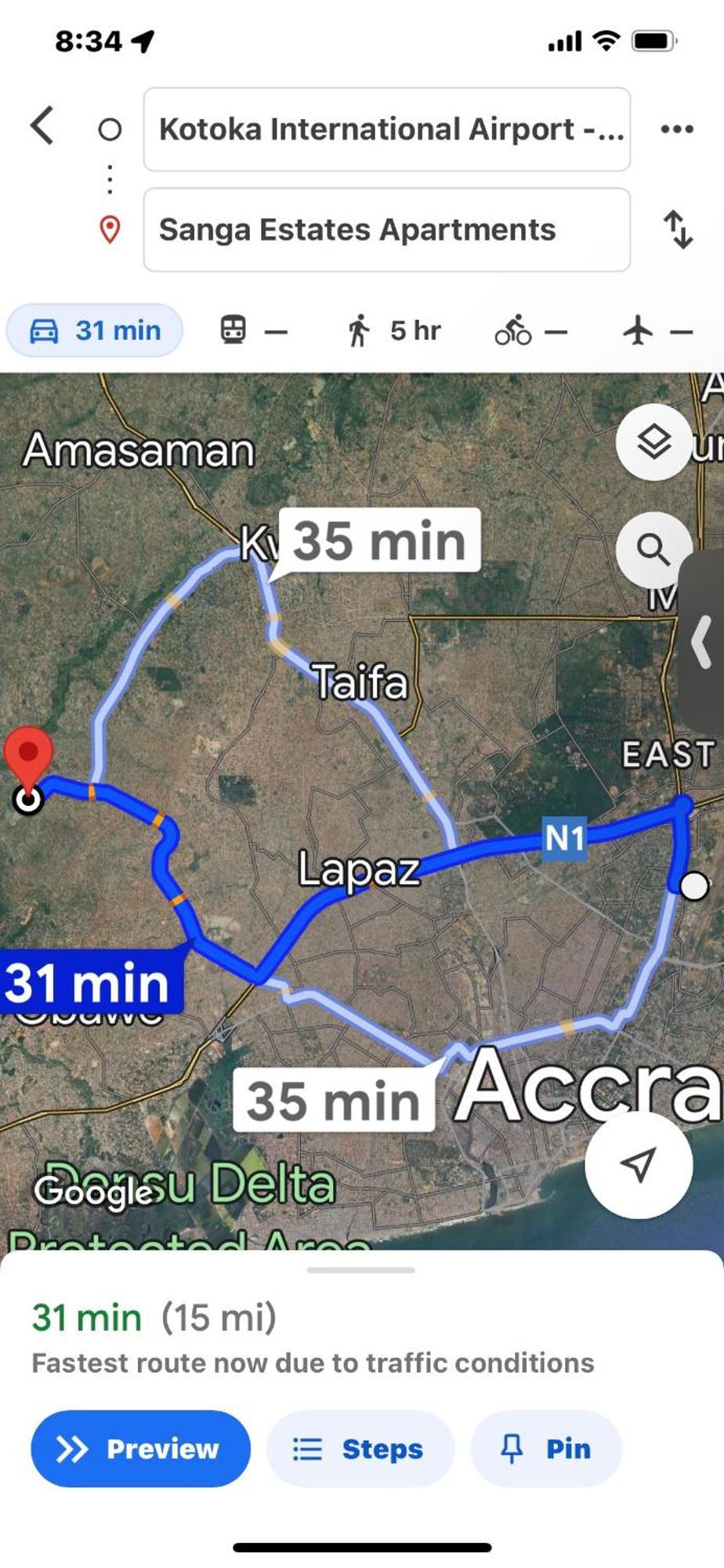 Accra Luxury Apartments At The Sanga Estates Oduman 外观 照片